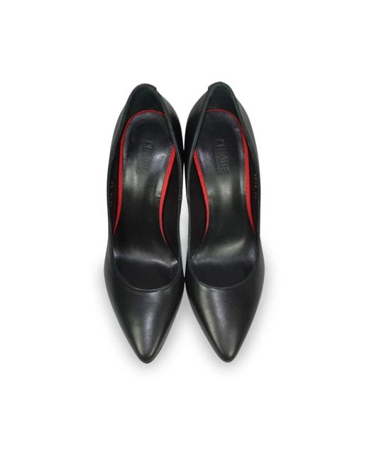 Cinque Schoenen ,Zwart ,Leer 21990-10 Cl 3718 Leren Pumps in het Black