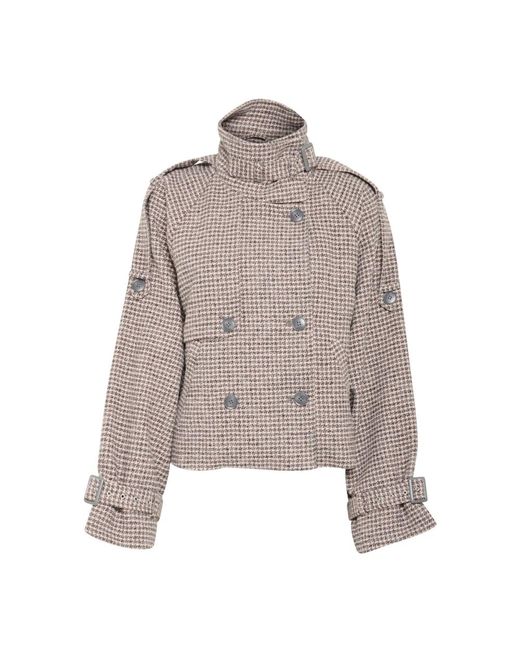 Gestuz Gray Light Jackets
