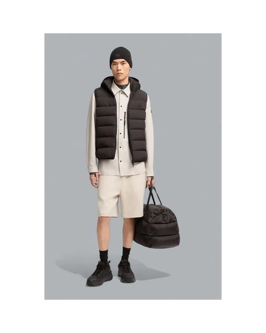 Moncler Brown Waistcoats for men