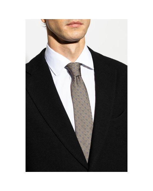 Ties di Ferragamo in Brown da Uomo