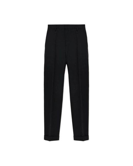 DSquared² Black Straight Trousers