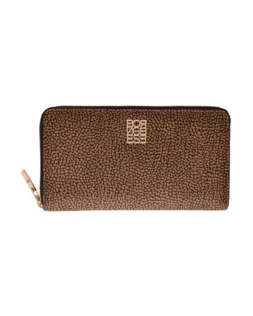 Wallets & Cardholders Borbonese de color Brown