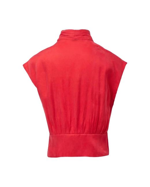 Blouses Salsa Jeans de color Red