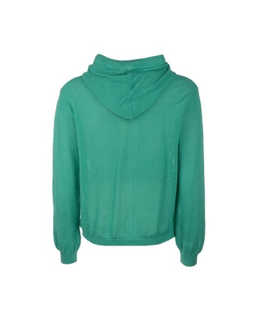 Laneus Green Zip-Throughs for men