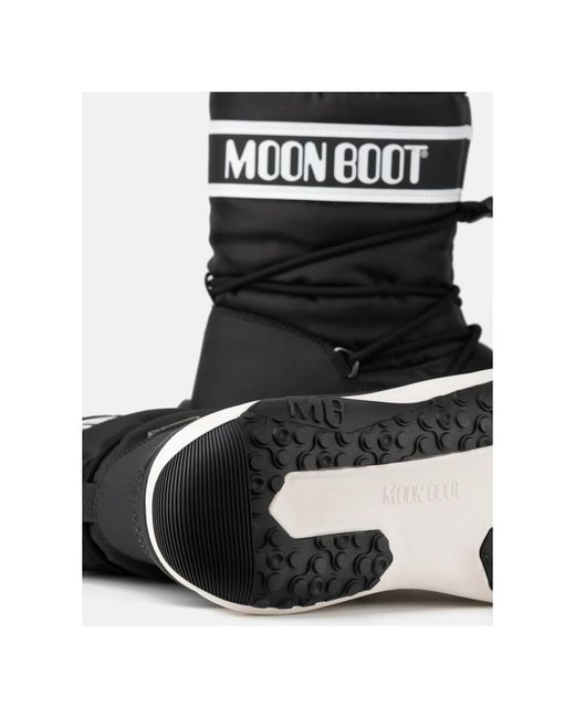 Moon Boot Black Winter Boots for men