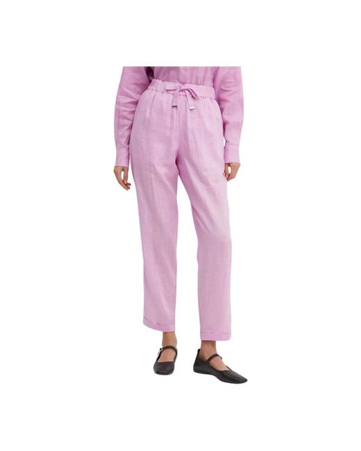 Apri purpl pantaloni modello c_timpa di Boss in Pink