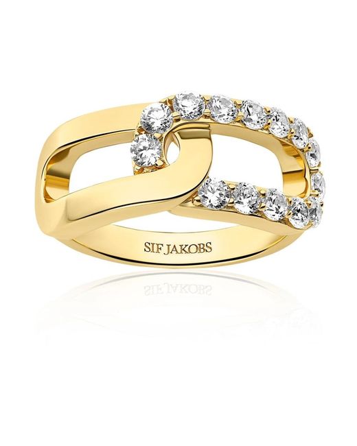 Rings di Sif Jakobs Jewellery in Metallic