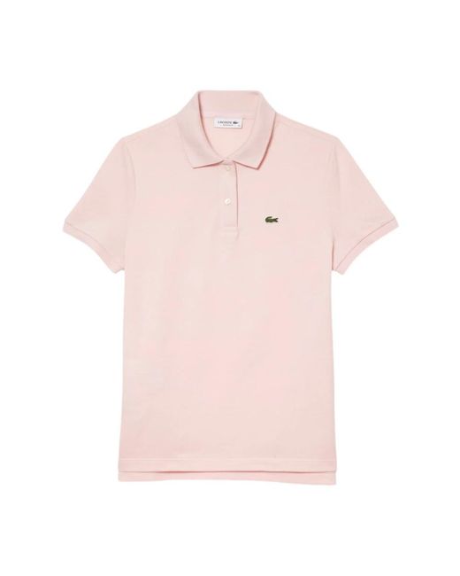 Lacoste Pink Polo Shirts