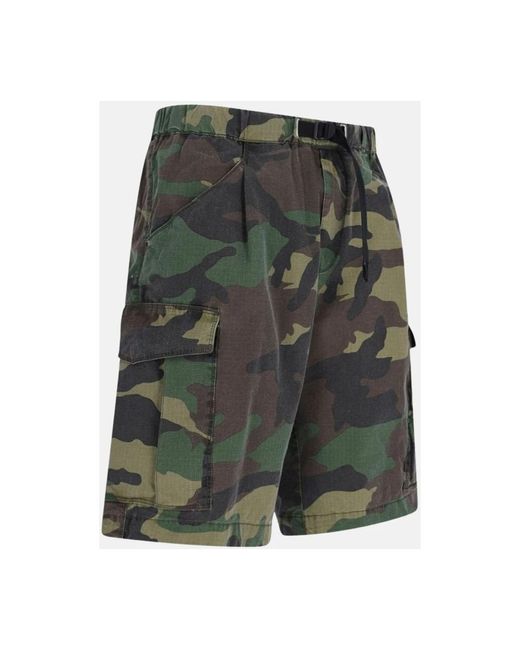 White Sand Cargo bermuda shorts mit camouflage-print in Gray für Herren