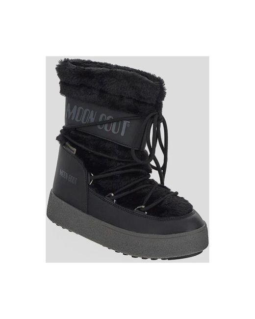 Moon Boot Black Stiefel schuhe