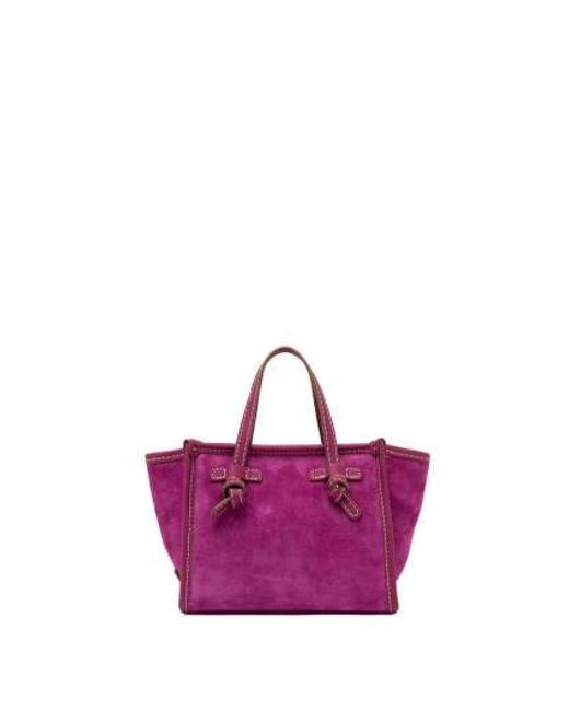 Gianni Chiarini Purple Shopping Bags