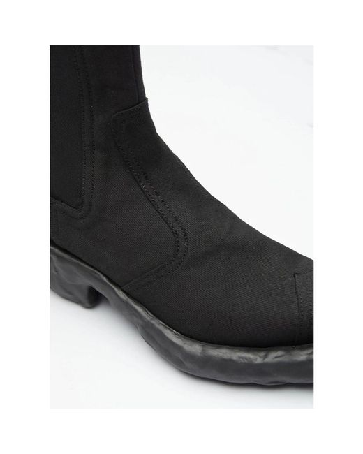 Camper Black Cowboy Boots