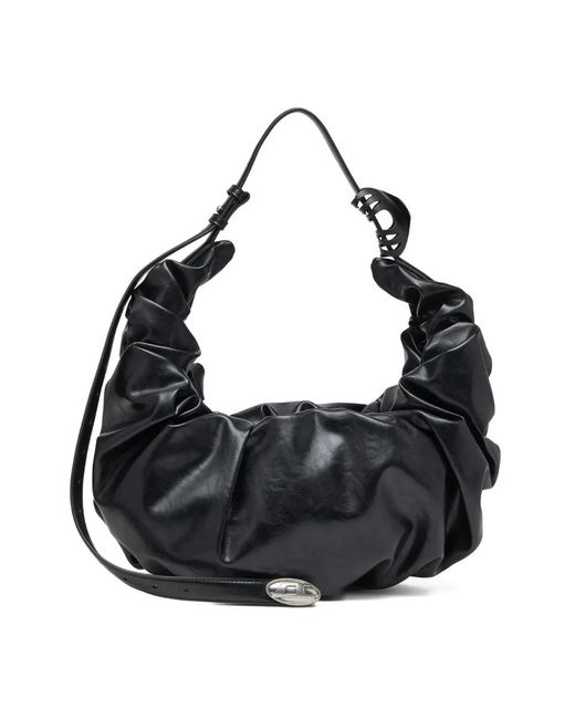 DIESEL Black Shoulder Bags