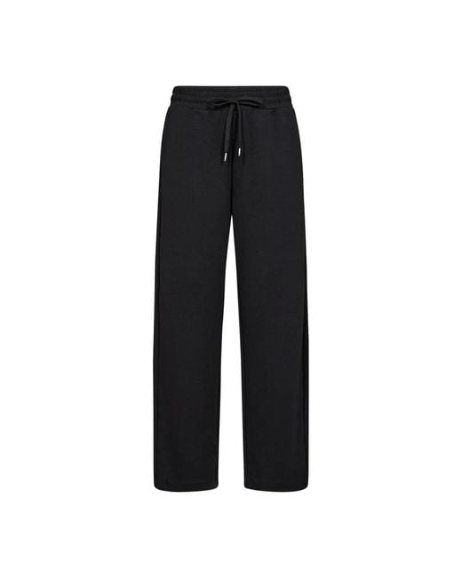 Soya Concept Comfortabele Zwarte Modal Blend Broek in het Black