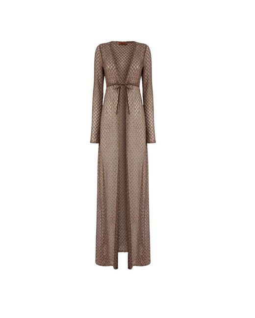 Missoni Brown Maxi Dresses