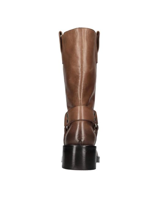 Heeled Boots di Strategia in Brown