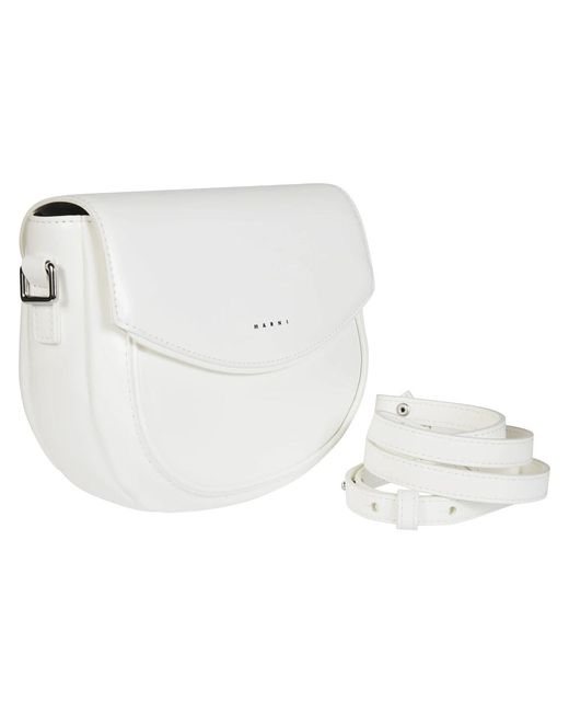 Cross Body Bags Marni de color White