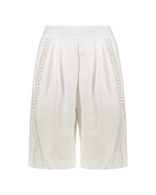 Training Shorts Alberta Ferretti de color White