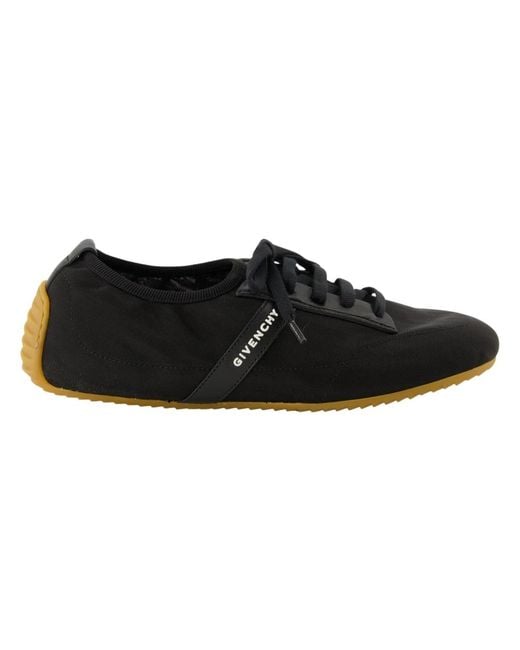 Givenchy Schoenen ,Zwart ,Leer Le Basket Slim Powder in het Black