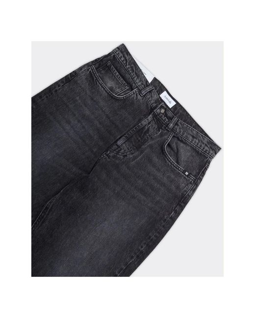 AMISH Gray Straight Jeans for men