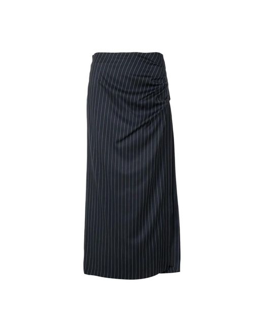Maxi Skirts di MSGM in Blue