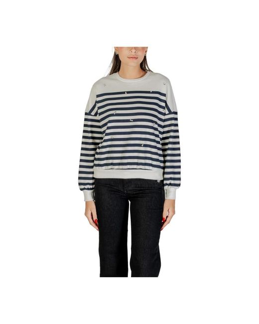 ONLY Women's Blue Sweatshirts