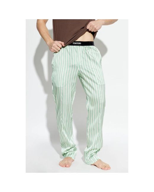 Pyjamas Tom Ford de hombre de color Green