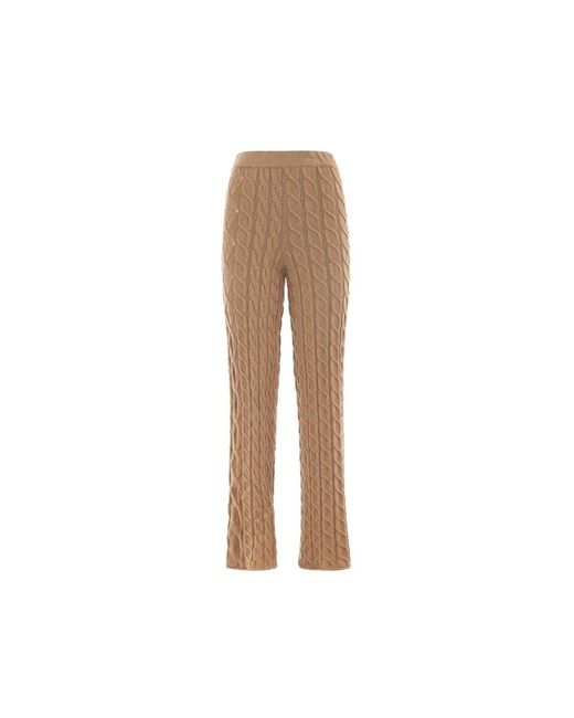 Straight Trousers Akep en coloris Natural