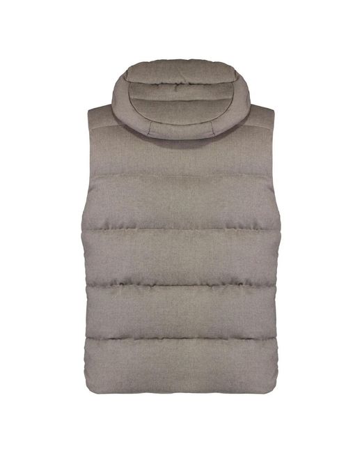 Moorer Vests in het Gray voor heren