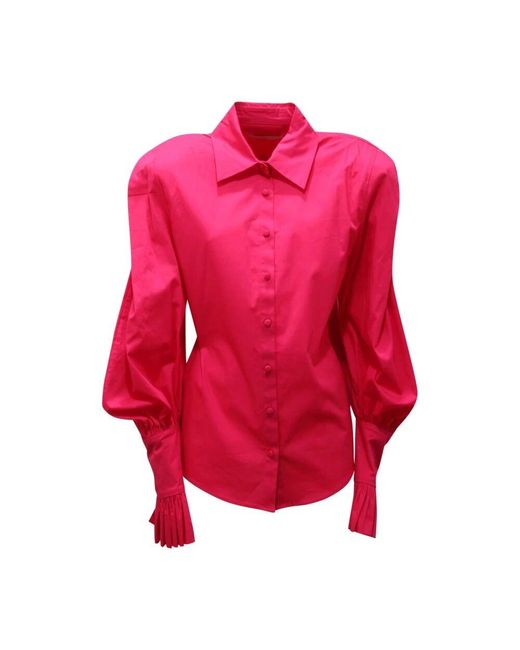 MVP WARDROBE Red Fuchsia Hemd Mvp00Ca163 Stil