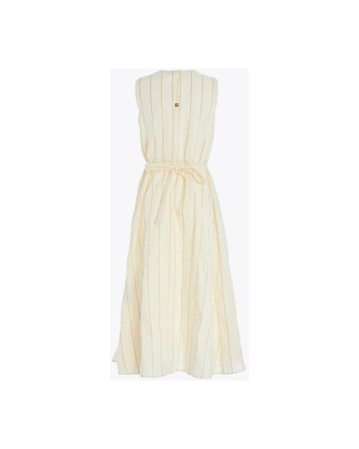 Midi Dresses Manila Grace de color Natural