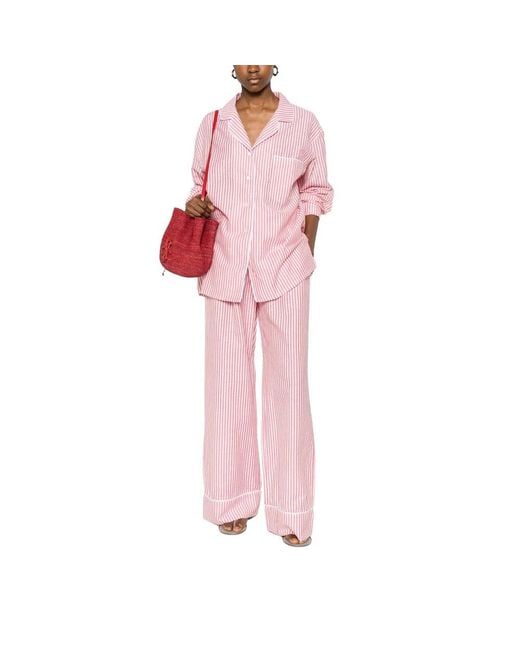 Riviera Pink Wide Trousers