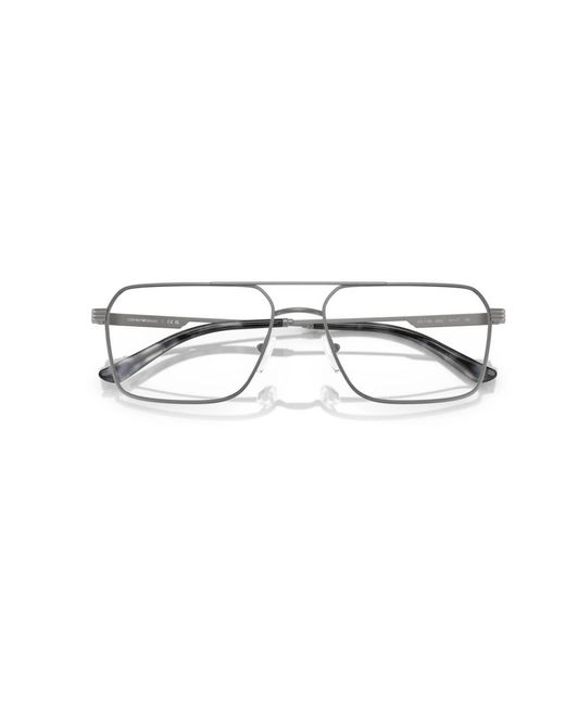 Emporio Armani Metallic Glasses for men
