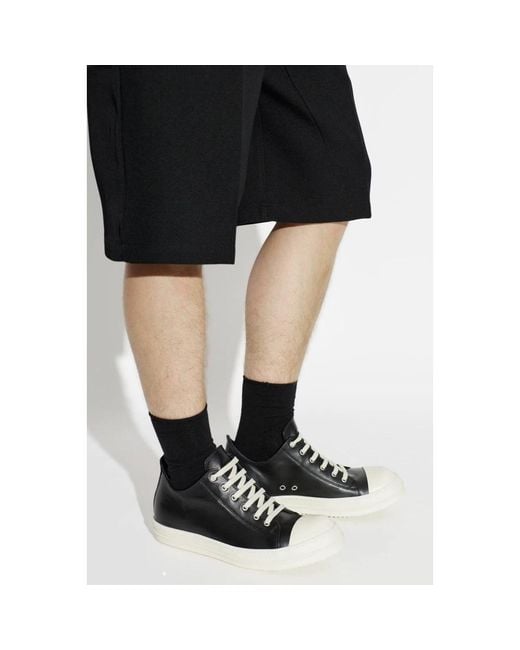 Rick Owens Black Sneakers for men