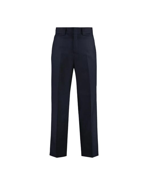 PT01 Blue Straight Trousers for men