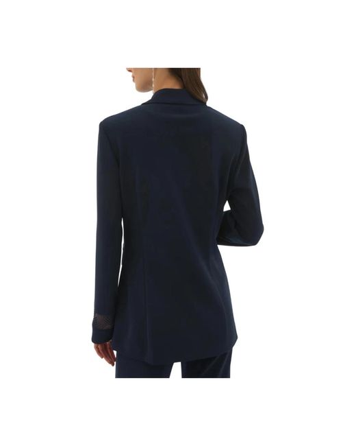 Joseph Ribkoff Elegante Blazer Met Één Knoop in het Blue