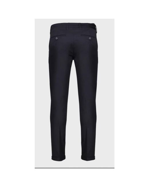 Re-hash Blue Slim-Fit Trousers for men