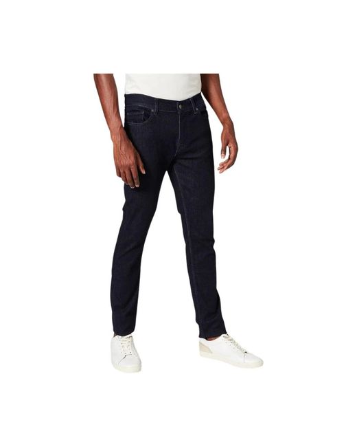 7 For All Mankind Blue Slim Fit Jeans for men