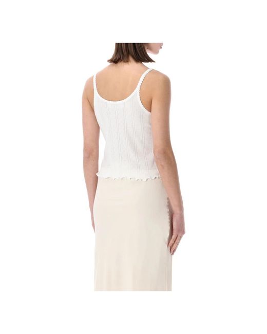 Rohe Tops ,Wit ,Sleeveless Tops in het White