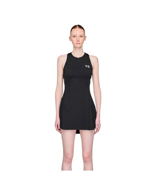 Y-3 Short Dresses in het Black