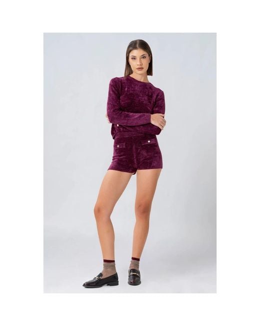 Kocca Purple Short Shorts