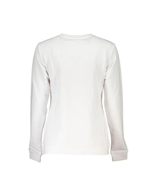 Roberto Cavalli White Sweatshirts