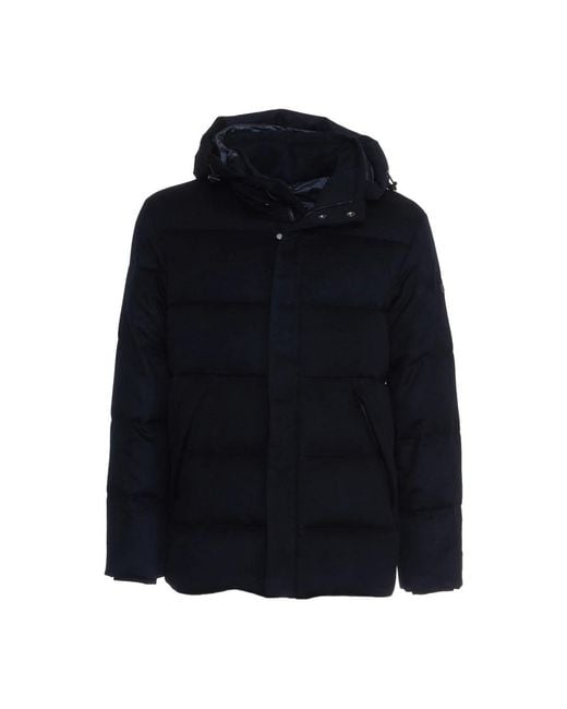 DUNO Blue Down Jackets for men