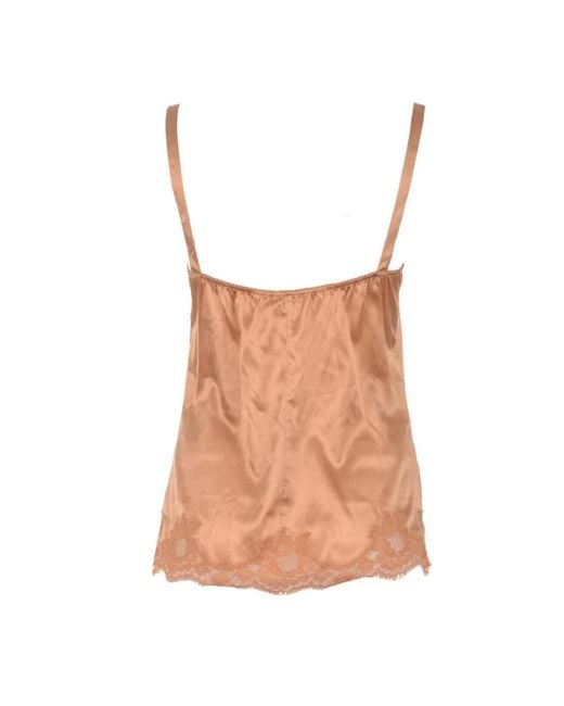 Dolce & Gabbana Lingerie Top in het Brown