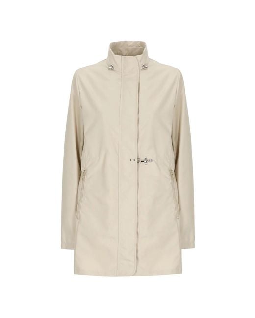 Fay Natural Belted Coats