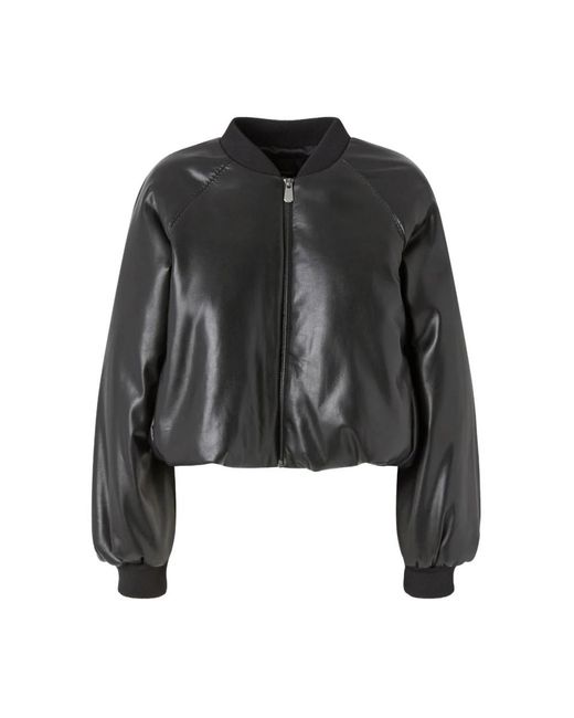 Pinko Black Bomber Jackets