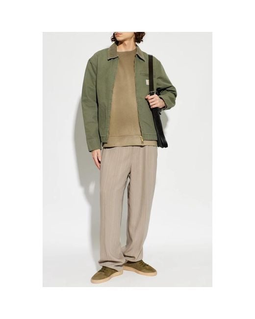 Carhartt Green Denim Jackets for men