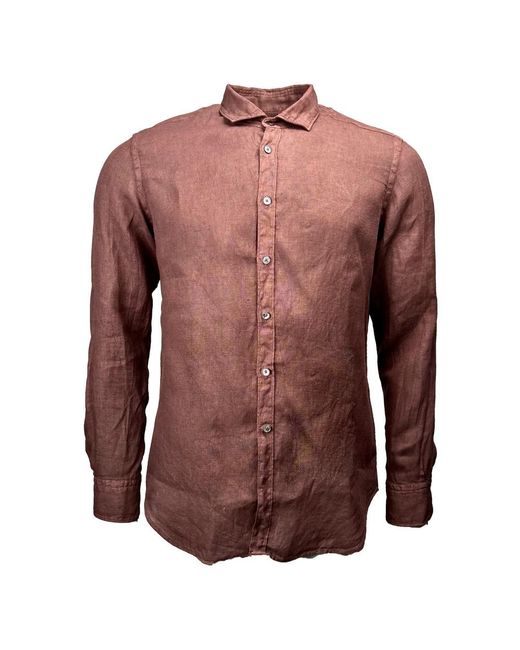 Bagutta Brown Casual Shirts for men