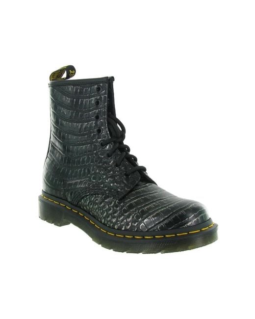 Dr. Martens Black Lace-Up Boots