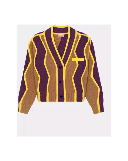 KENZO Brown Cardigans